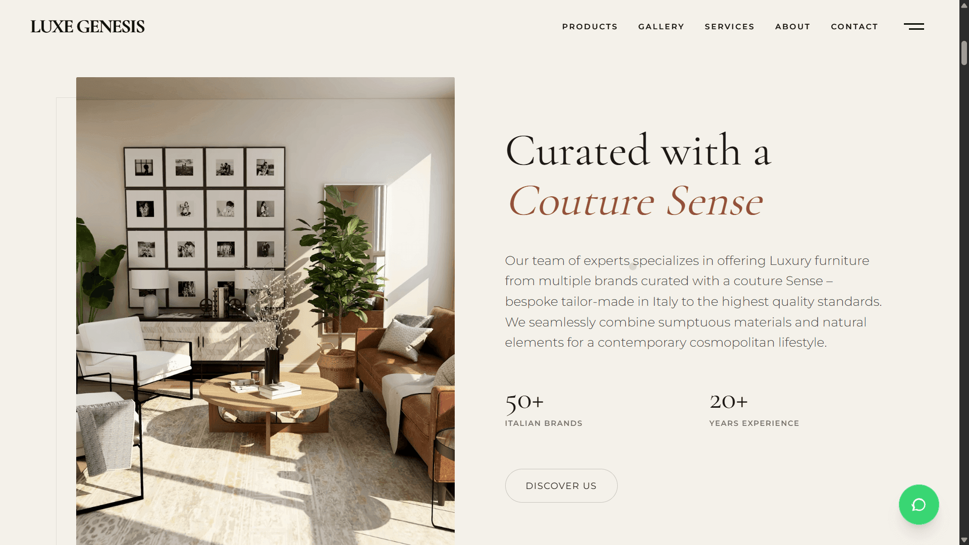 Web mockup 2