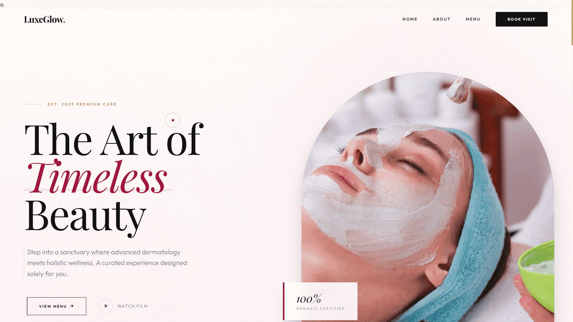Web mockup 1