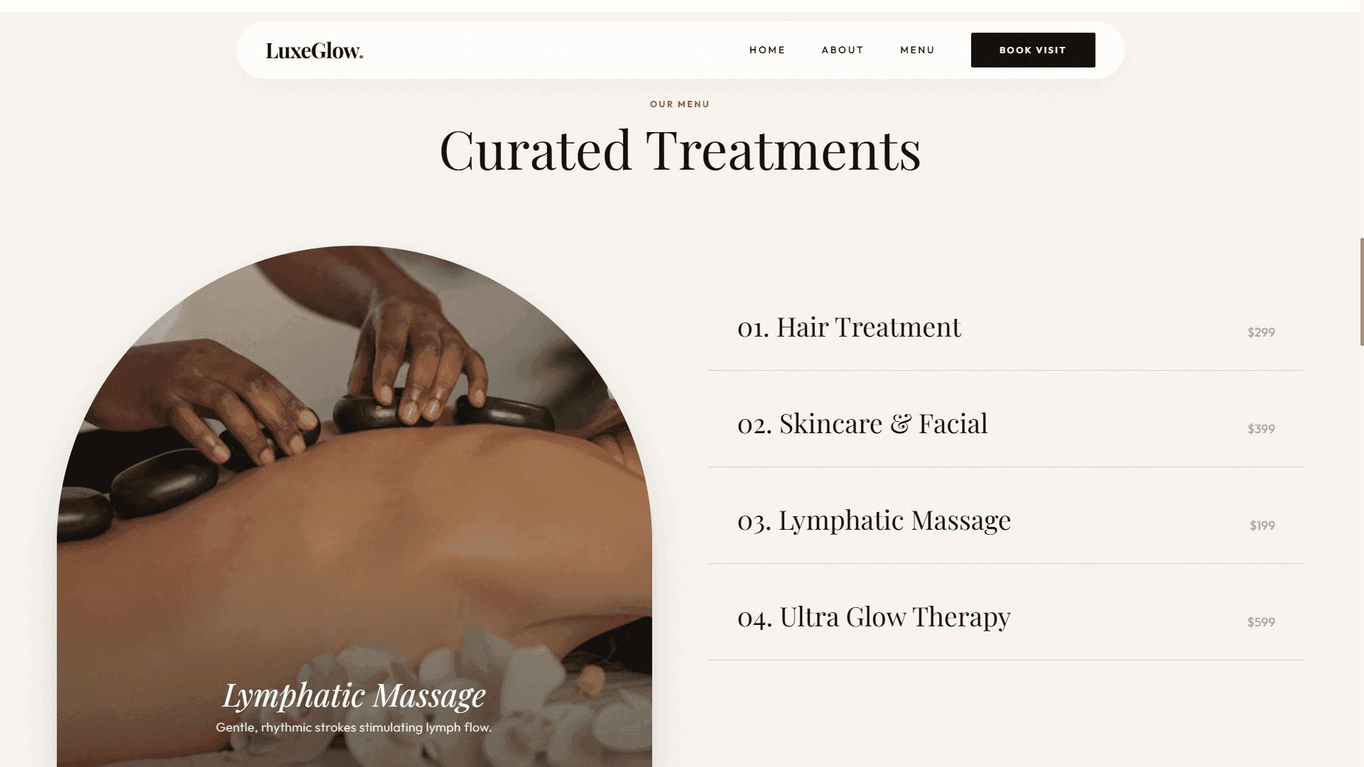 Web mockup 3