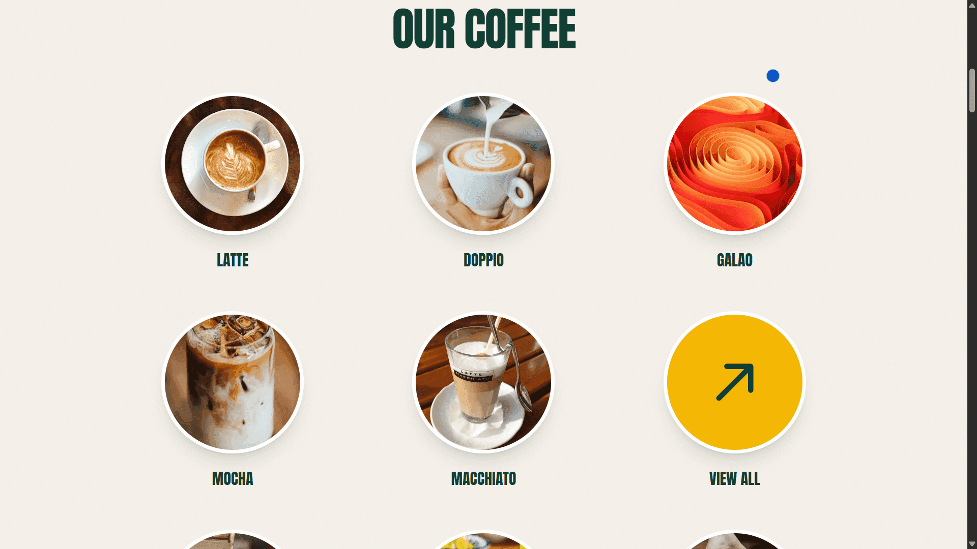 Web mockup 2