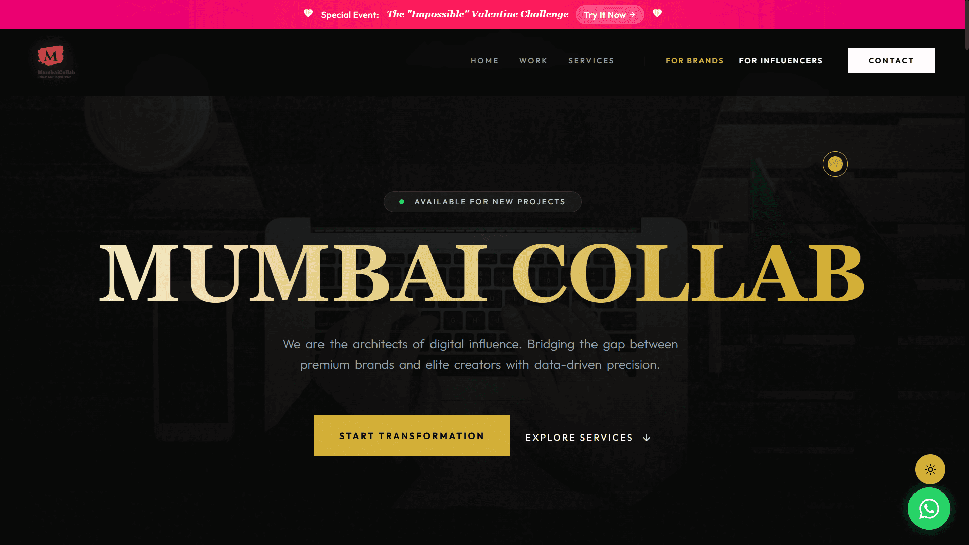 Web mockup 1