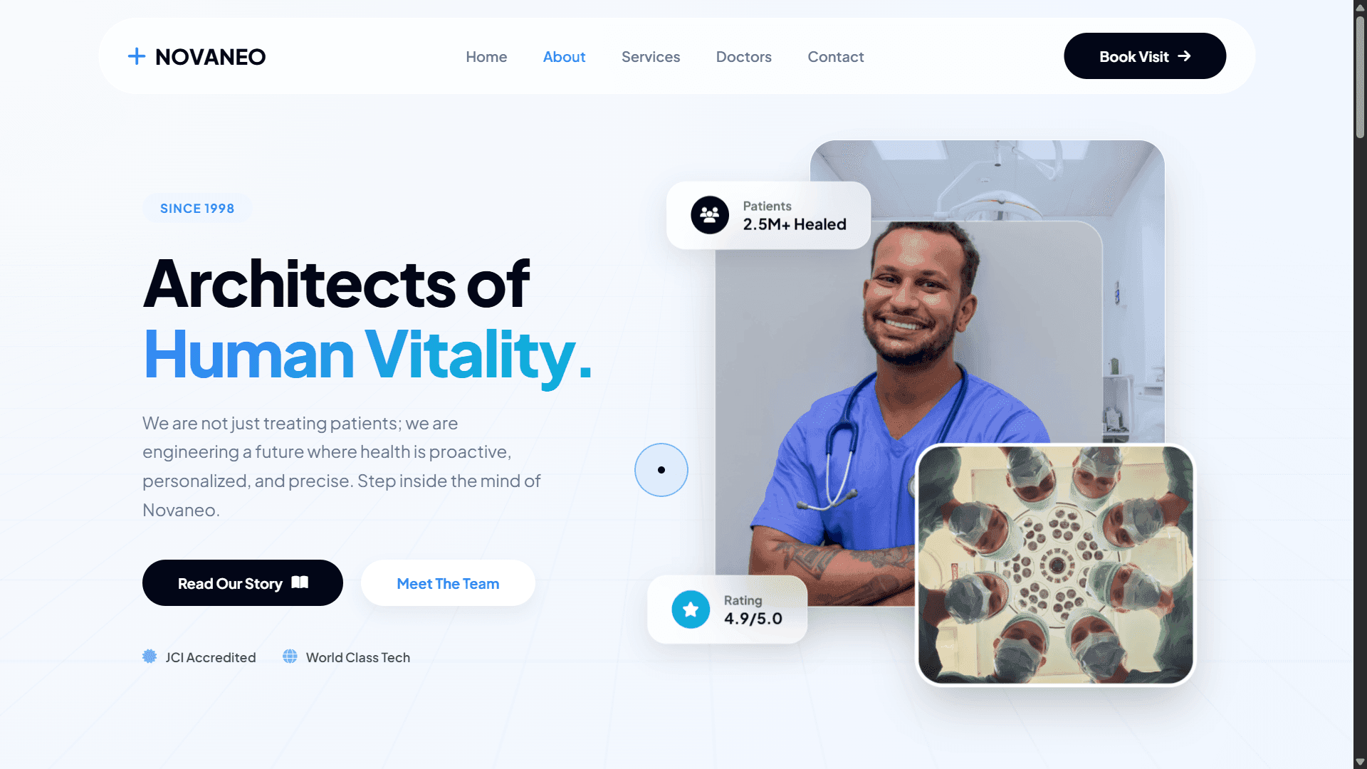 Web mockup 4