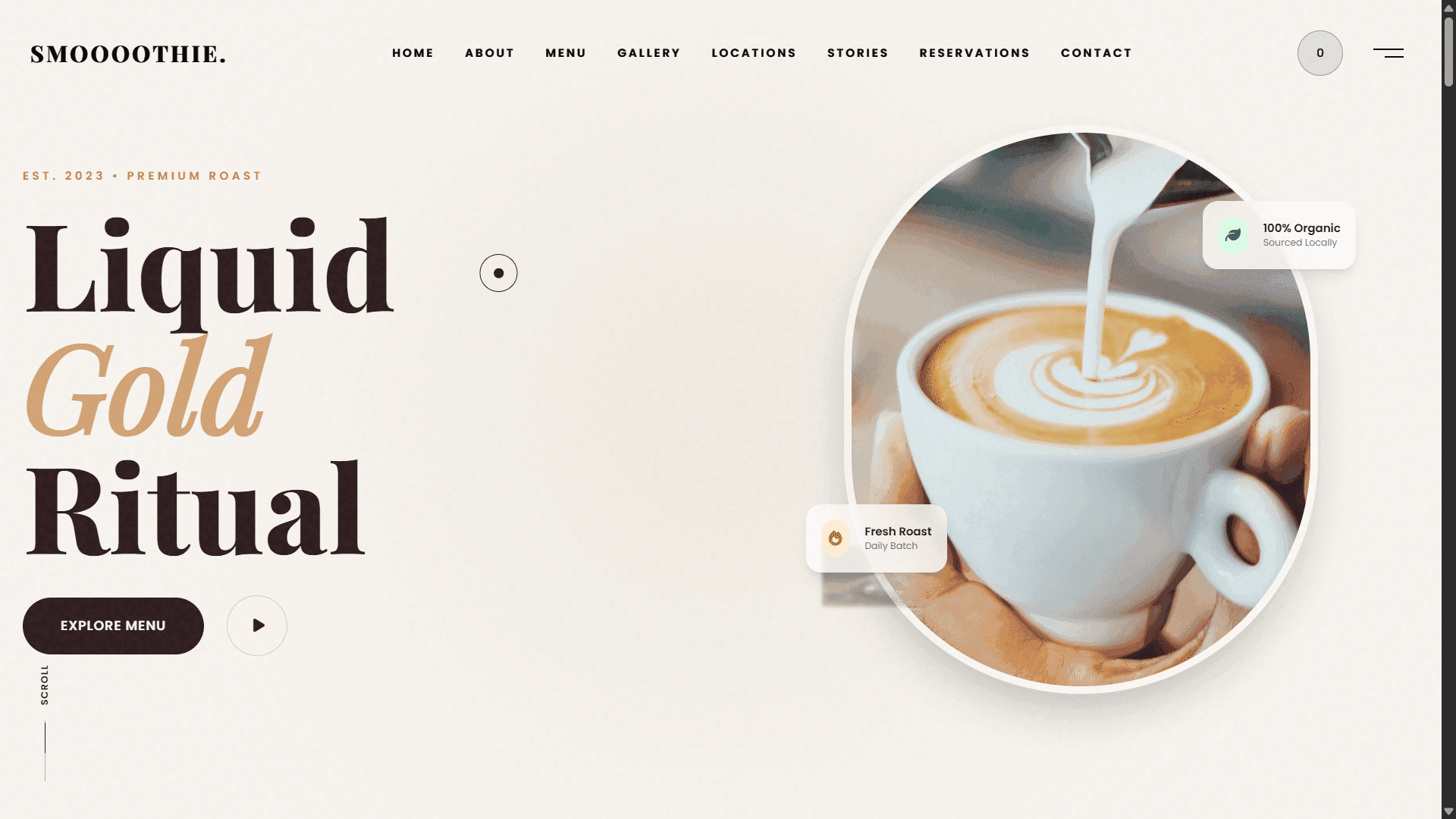Web mockup 1