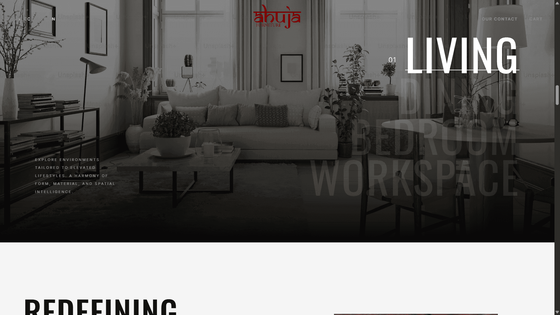Web mockup 3