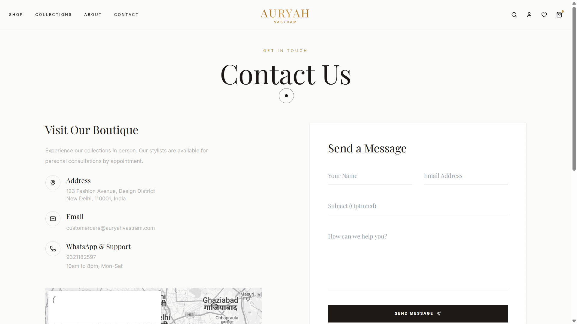 Web mockup 4