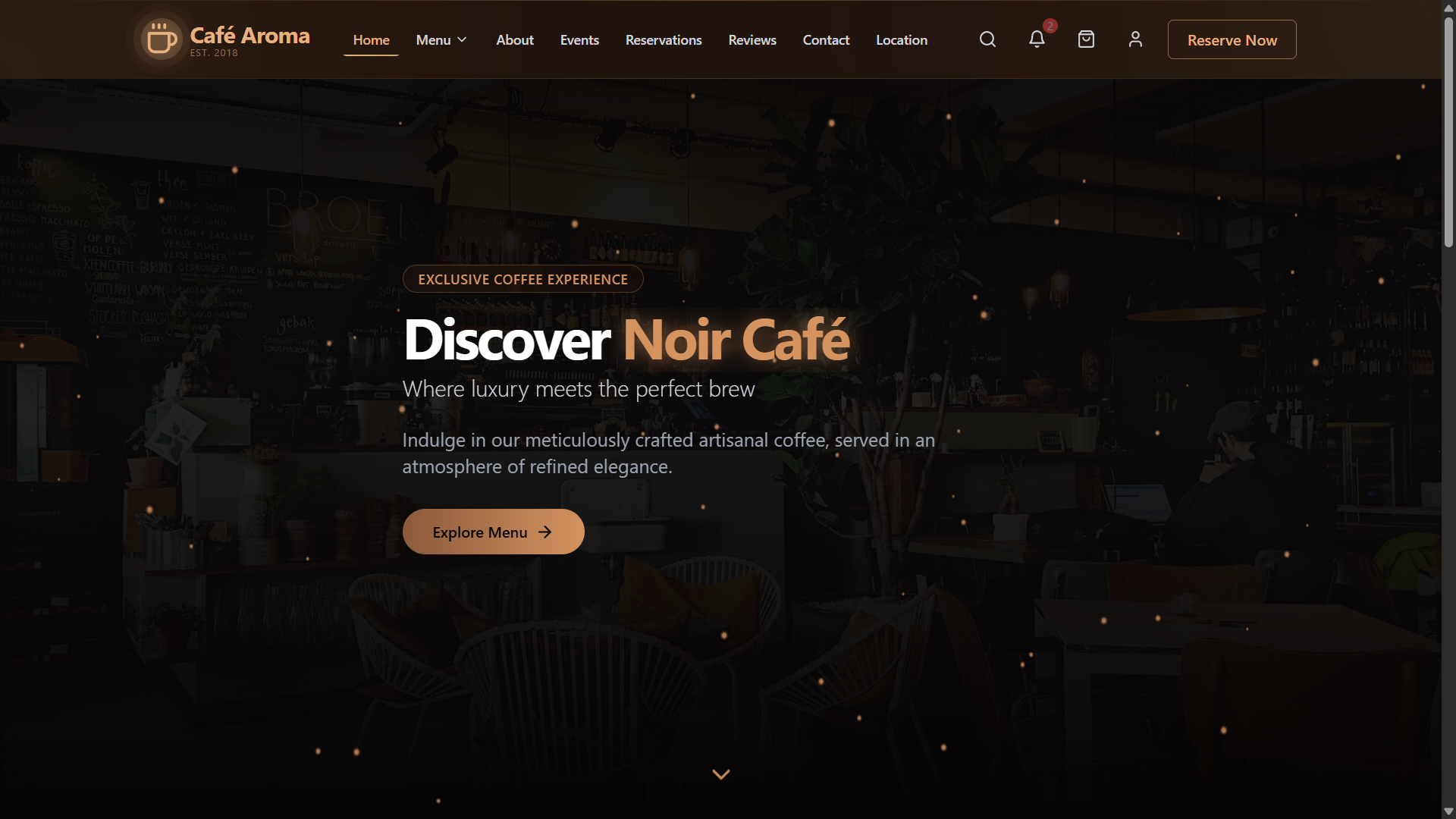 Noir Cafe — Premium Coffee Roastery